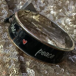 Chico’s Peace Love Chic Bracelet NWT